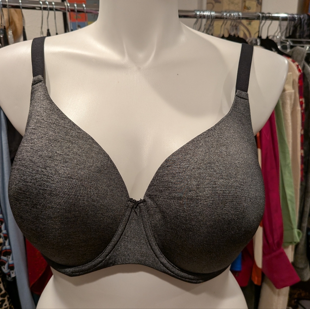 Adore Me Charcoal Underwire Bra - 40DD